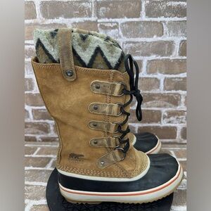 Sorel Joan of Arctic Knit II Tall Waterproof Snow Boots, Womens Size 7.5